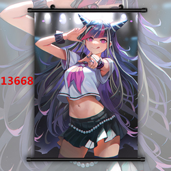 Danganronpa – affiches de dessin animé Fujisaki Chihiro Mioda Ibuki, peinture sur toile, décor mural, image d'art mural pour la décoration de la maison small picture n° 4