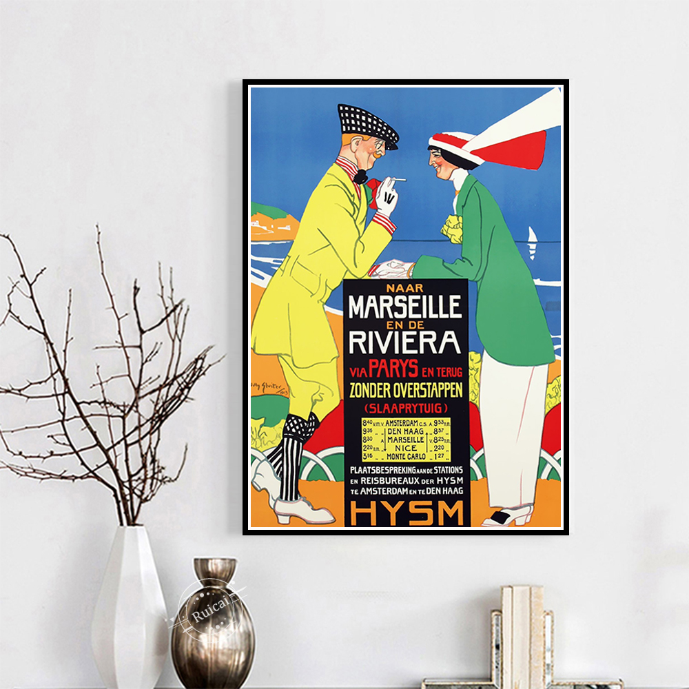 France Marseille Ahéritage Olive Travel Canvas, Customs Posters, Wall Manage, Home Decoration, Gift n° 2