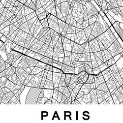 Affiche personnalisée sur toile avec cartes de villes du monde, Paris, dubaï, New York, peinture imprimée en noir et blanc, tableau d'art mural, décoration intérieure small picture n° 3