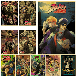 JoJo's Ives Arre Adventure Chain JO Poster, Anime Poster, Retro Painting, Wall Art for Living Room, Bar, 73Room Decor small picture n° 1