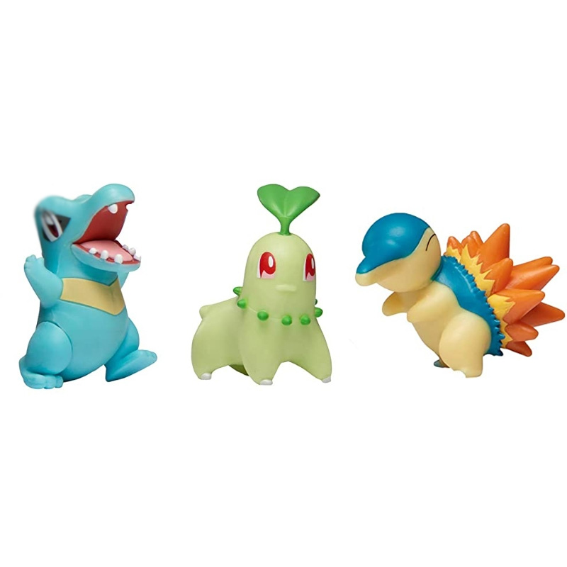 Figurines de Dessin Animé Pokemon Rockruff SLaura tle Charizard Eevee Machop Sobble fellow pix Sicilax Charmander Pikachu, Jouet n° 5