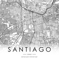 Affiche de carte de ville de chicago, affiche de carte de ville en noir et blanc imprimé VALPARAISO, peinture sur toile, décoration artistique murale pour maison et bureau small picture n° 2