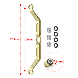 AXSPEED-Lien de direction en métal pour 1/18 RC Inoler Car TRX4M Bronco Defender, pièces de mise à niveau small picture n° 6