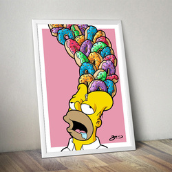 Peinture sur toile cancers classique Simpsoning, Pop Art mural, affiche de dessin animé, impression pour salon, chambre d'enfant, décoration d'intérieur, cadeaux small picture n° 3