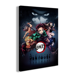 Demon Slayer Anime Canvas Art Print Poster, Modern Home Decorative, Customs, Living Room Art, Mural for Wall Decor, Aesthetics Gift small picture n° 4