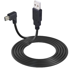 Câble USB 2.0 mâle vers mini USB vers vers vers le bas, résistant, angle droit 90, 0.25m, 0.5m, 1.5m, 3m, pour appareil photo MP4, tablette small picture n° 5