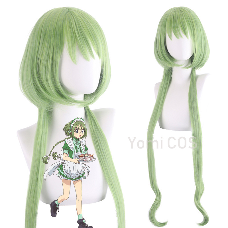 TakMew Mew Cosplay Perruque pour Bol, Anime, Midorikawa Retasu, Momomiya Ichigo, Aizawa MLCD, Cheveux Longs, Halloween Py Play, Cos Props, Nouveau n° 3