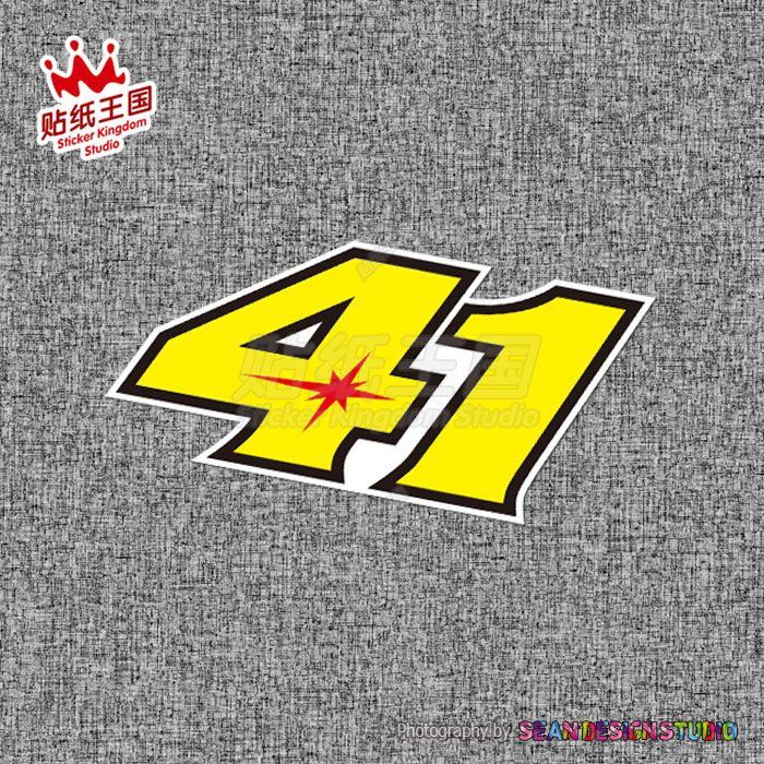 Autocollant étanche de moto, 41, Aprilia Racing Team, autocollant de moto, 26 n° 3