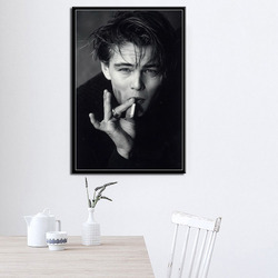 Leonardo DiCaprio Movie Star Actor Toile Poster Prhonneur, Photo Portrait, Gre for Living Room Wall Art, Decor, Mural Posters small picture n° 3