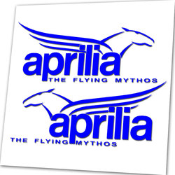 Autocollants de Carénage Latéral pour Aprilia PEGASO 650, The Flying Mythos, 2 Pièces small picture n° 3