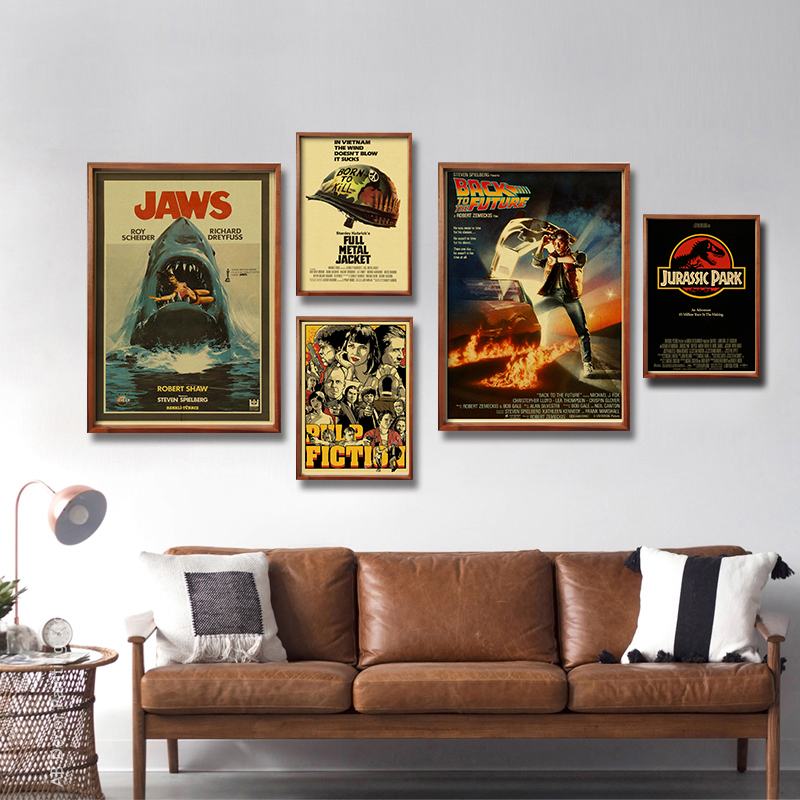 Affiches de Collection de Films Classiques, Imprimés Rétro en Papier Kraft, Vintage, pour la Maison, la Chambre, 73 Bars, Décoration Murale n° 2