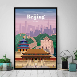 Carte de ville de Berlin, Singapour, Hong Kong, vintage, rétro, voyage classique, toile, affiches de coutumes, art mural, photo pour la maison, salon small picture n° 5