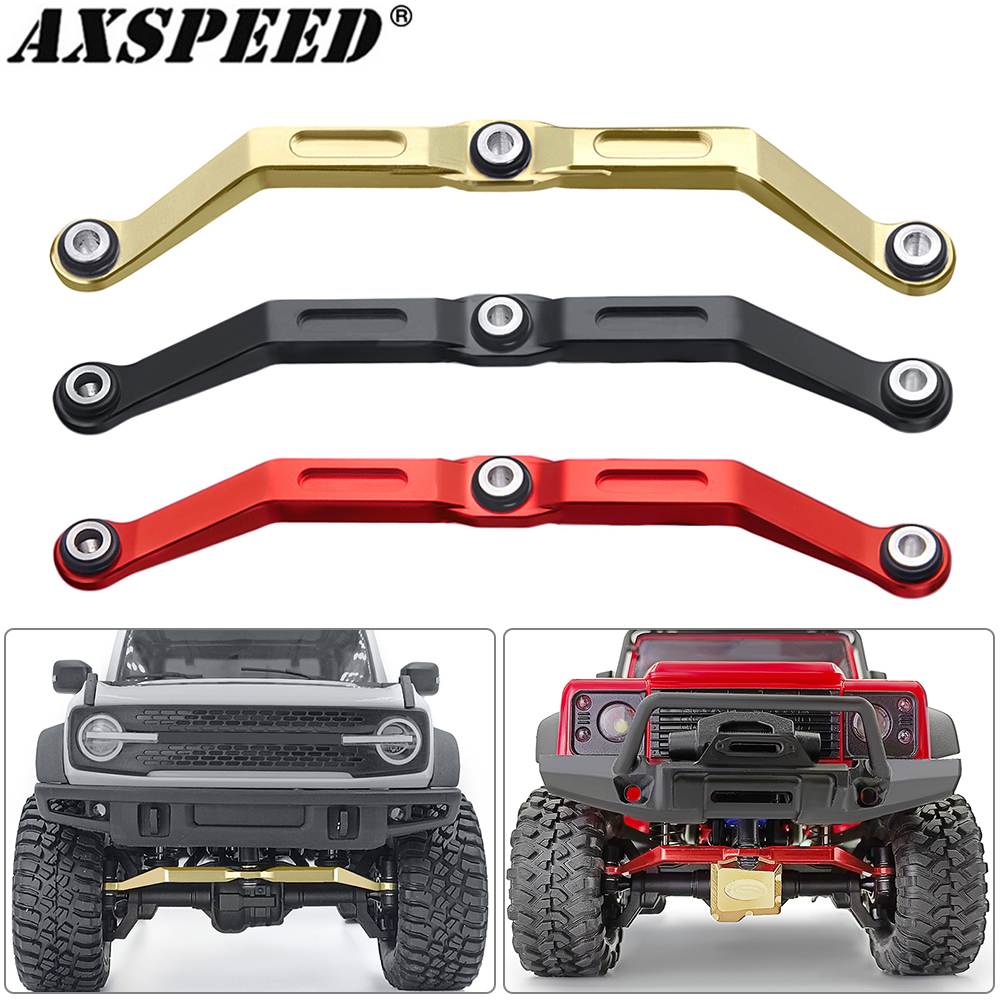 AXSPEED-Lien de direction en métal pour 1/18 RC Inoler Car TRX4M Bronco Defender, pièces de mise à niveau n° 1