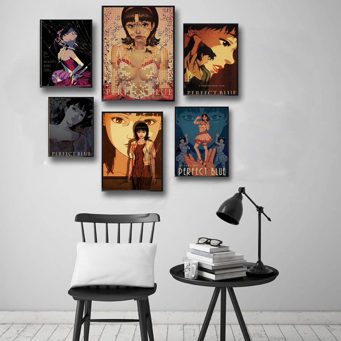 Japon Anime Perfect Blue Retro Kraft Paper Posters, DIY Room, Home Bar, Cafe House Decor, Gift, Aesthetic Art Wall Customs, 73 n° 4