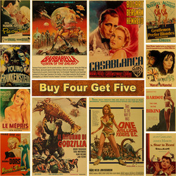 Affiche de vieux film classique Vintage en papier Kraft, affiches et imprimés, peinture artistique pour chambre, Bar, café, décoration murale small picture n° 1