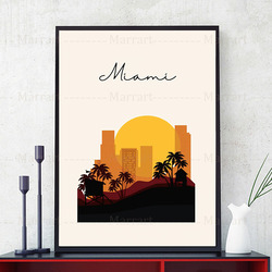 Affiche sur toile murale imprimée, Souvenir de voyage, décoration de maison, sans cadre, londres, New York, inde, Tokyo,Rome small picture n° 2