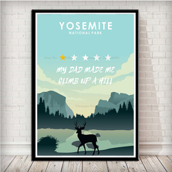 Peinture sur toile du parc national de Yosemite, voyage, monde, ville, affiche, art mural, photo, cadeau, décor de chambre à la maison, nouveau small picture n° 3