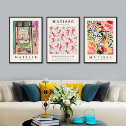 Affiches et impressions vintage Henri Matisse, peinture sur toile rétro, art mural paysage abstrait, décoration de salon et de maison small picture n° 2