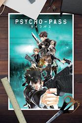 Affiche de peinture décorative sur toile psycho pass 3, art mural, affiches de salon, peinture de chambre à coucher small picture n° 3