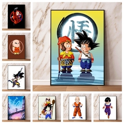 Peinture sur toile de dessin animé Rick, meilleur cadeau, autocollants muraux, décoration personnalisée, affiche pour la maison small picture n° 1