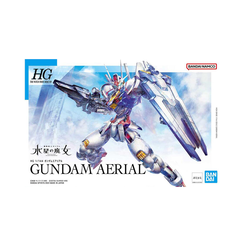 Bandai-Gode aérien Gunpla Hg 1/144 Gundam, Lfrith The Witch From Mercury Series, Modèle d'assemblage, Analyste de robots à collectionner n° 4