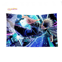 Jujutsu Kaisen – affiche murale suspendue avec serviette, décoration de chambre à coucher small picture n° 5