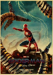 Affiches de film de Disney Spider Man Marvel, affiche de salon rétro, image café, décoration moderne, décor mural de Chambre, peinture pour enfants small picture n° 5