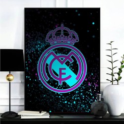 R-Real Cool Madrid Affiche Galerie Imprime, Auto-Adhésif, Décoration De La Maison, Stickers Muraux, Salon, Autocollant small picture n° 4