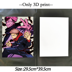 Affiches lenticulaires d'anime 3D, Jujutsu Kaimmense, Demon Slayer, Attack on Titan, 3D Flip Proxy Poster, Wall Art, Home Decor, 130Designs small picture n° 2