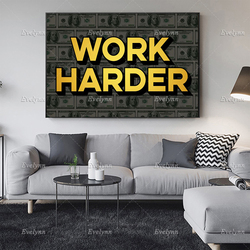 Affiche murale avec citations inspirantes pour décor de maison, images en toile imprimées modulaires pour salon et bureau