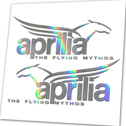 Autocollants de Carénage Latéral pour Aprilia PEGASO 650, The Flying Mythos, 2 Pièces